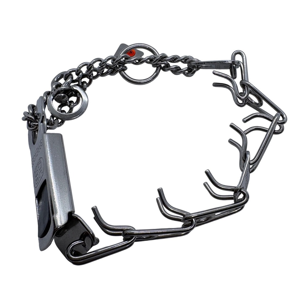 Herm Sprenger Ultra-Plus Prong Dog Training Collar Stainless Steel ClicLock 13"